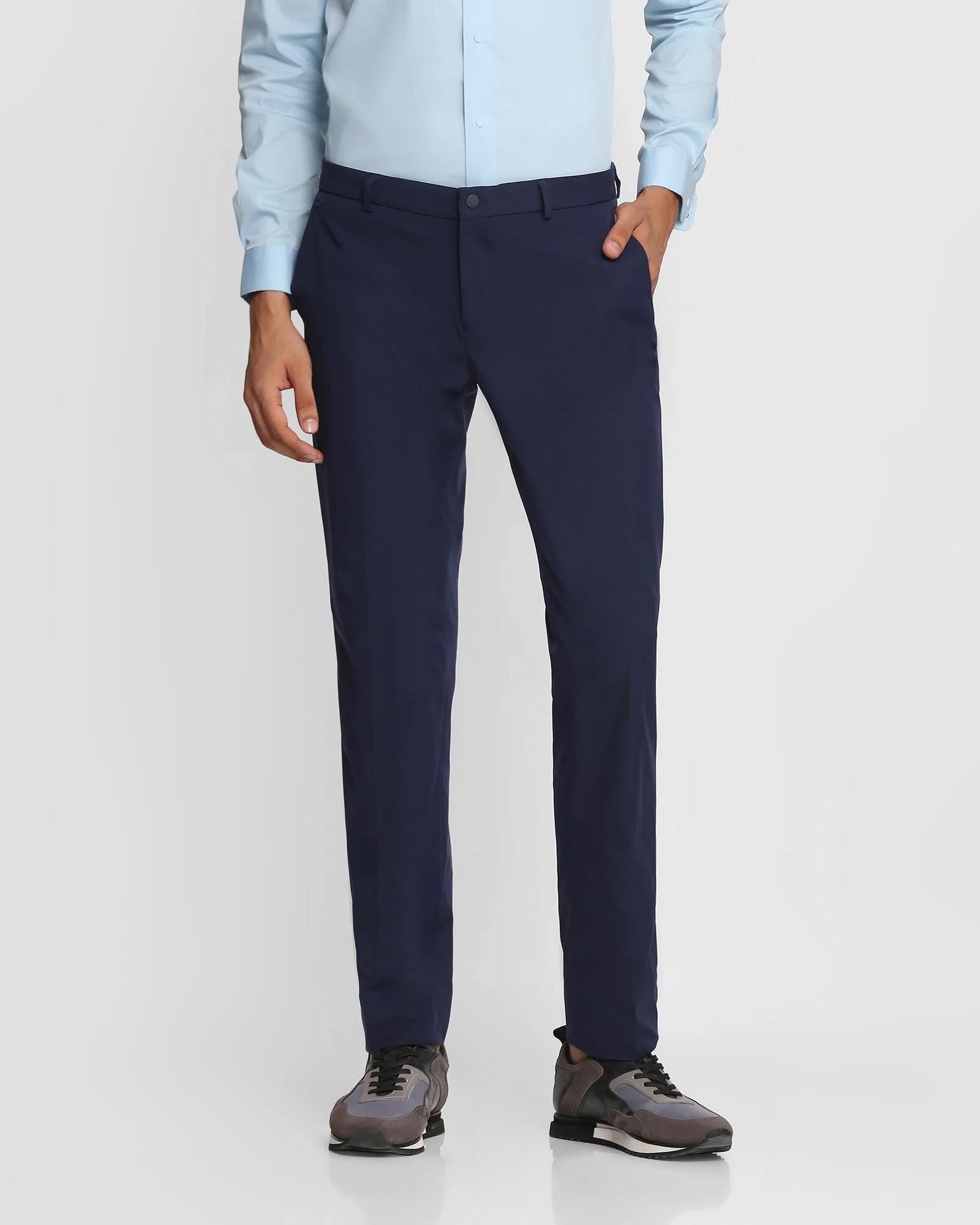 Big and Tall Essentials by DXL Men's Pleated Dress Pants, Navy, 56W x 34L -  Walmart.com